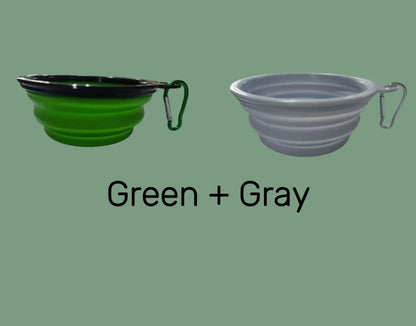 6 PACK Travel Size Dog Bowls - 12 FL OZ, Includes Six Bowls for Hydration and Comfort during Travel, Lightweight & Collapsible Design Toys